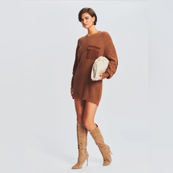 SER.O.YA Devin Sweater 'Cognac' - Picture 5 of 12